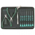 Proskit Tool Box With Contents - Tool Set 10-piece In Tool Bag Proskit